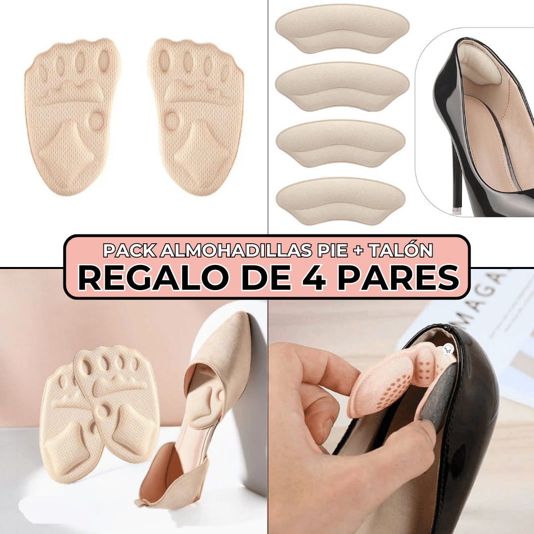 Almohadillas de Pie Acolchadas 👠