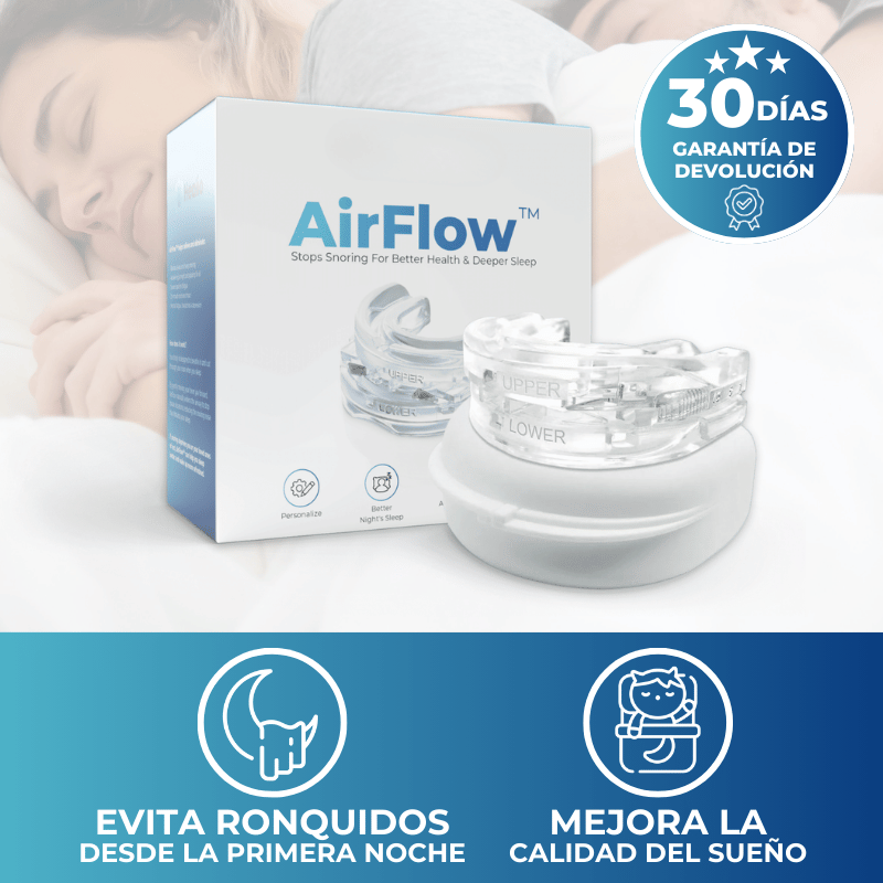 AirFlow™ - ¡No vuelvas a roncar!
