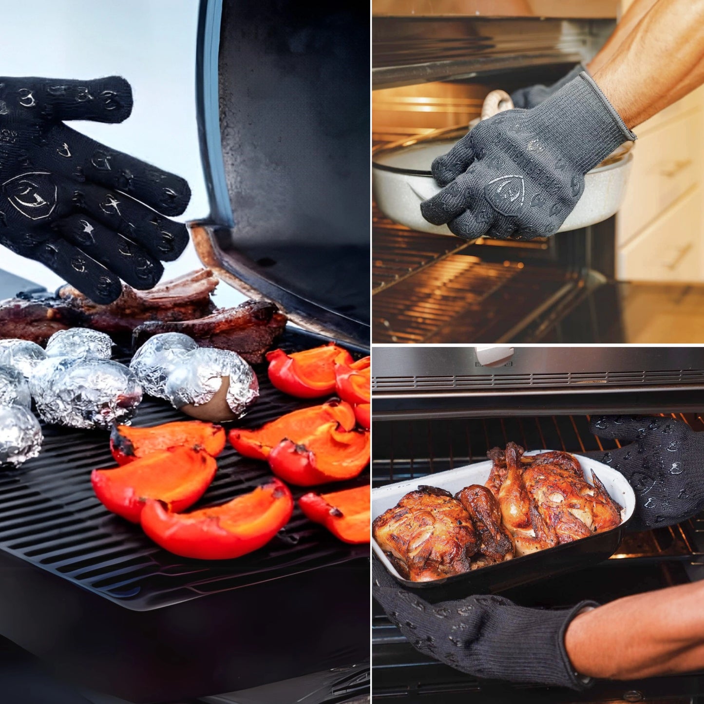 Guantes térmicos de cocina