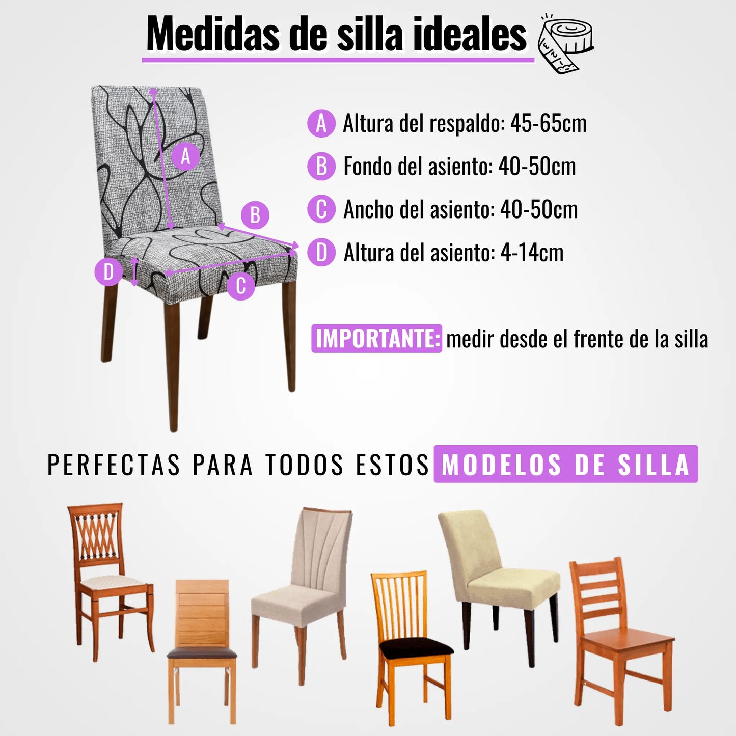 Pack fundas para sillas