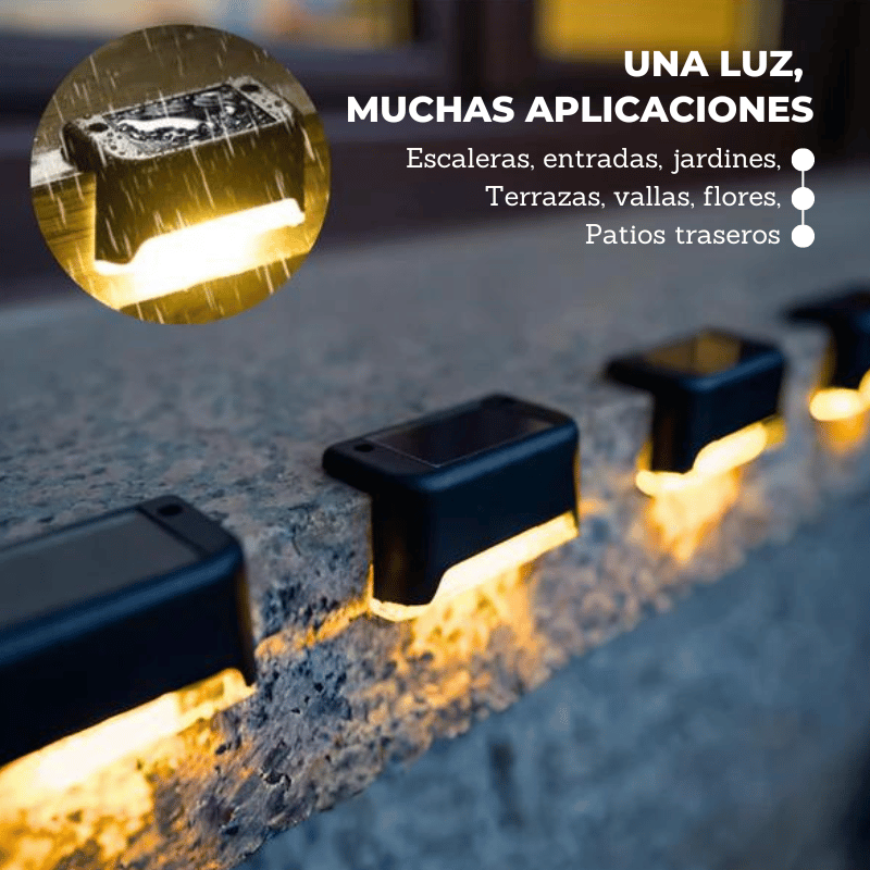 Pack Mini Luces Solares LED - luz cálida