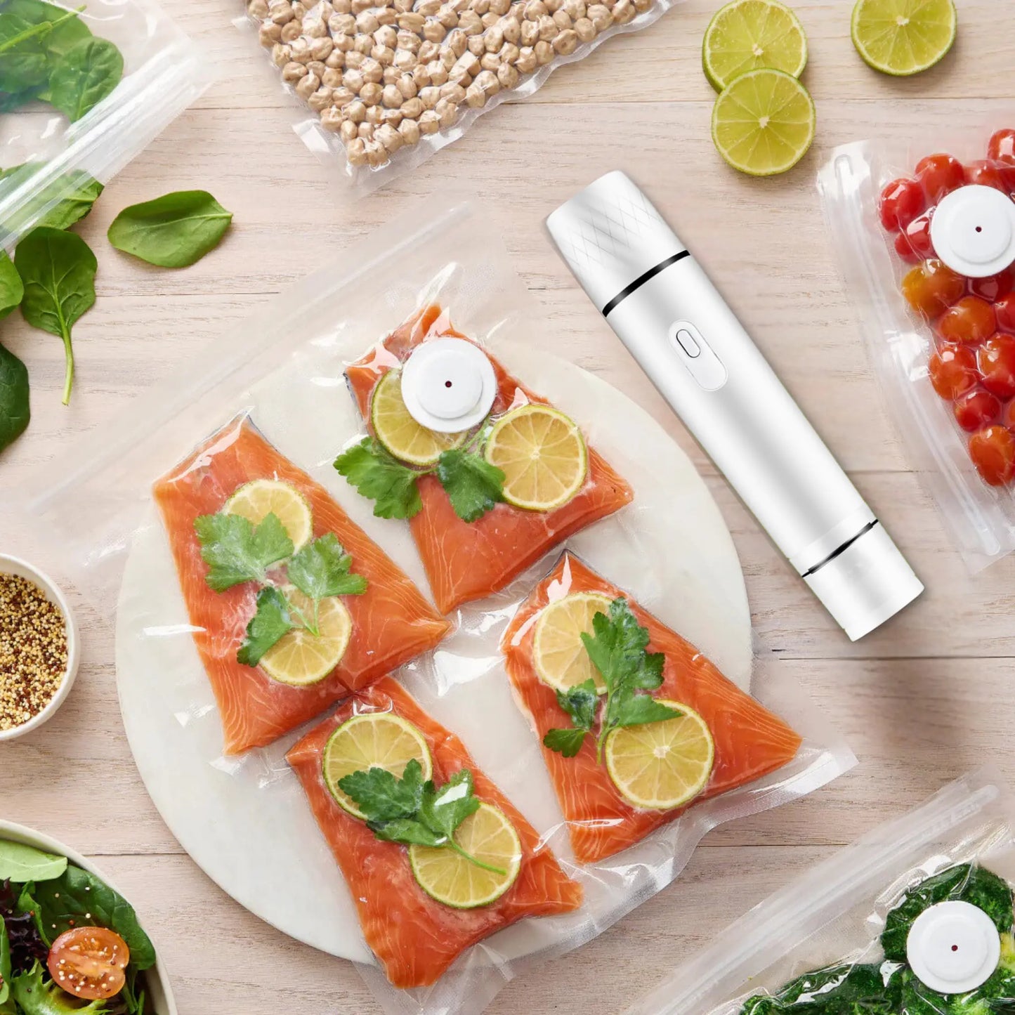 Sellador de alimentos al vacío - Fresher™