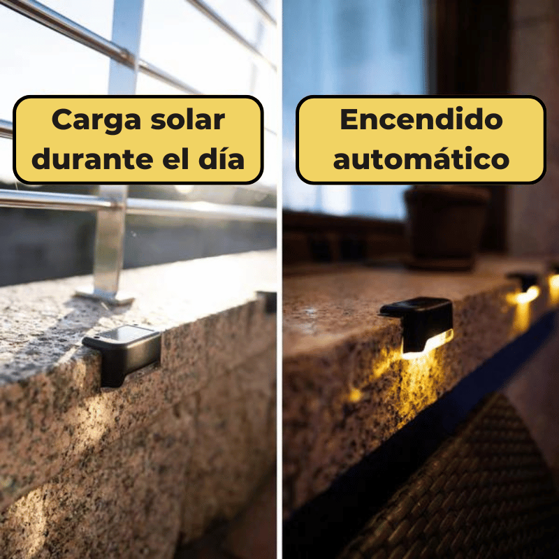 Pack Mini Luces Solares LED - luz cálida