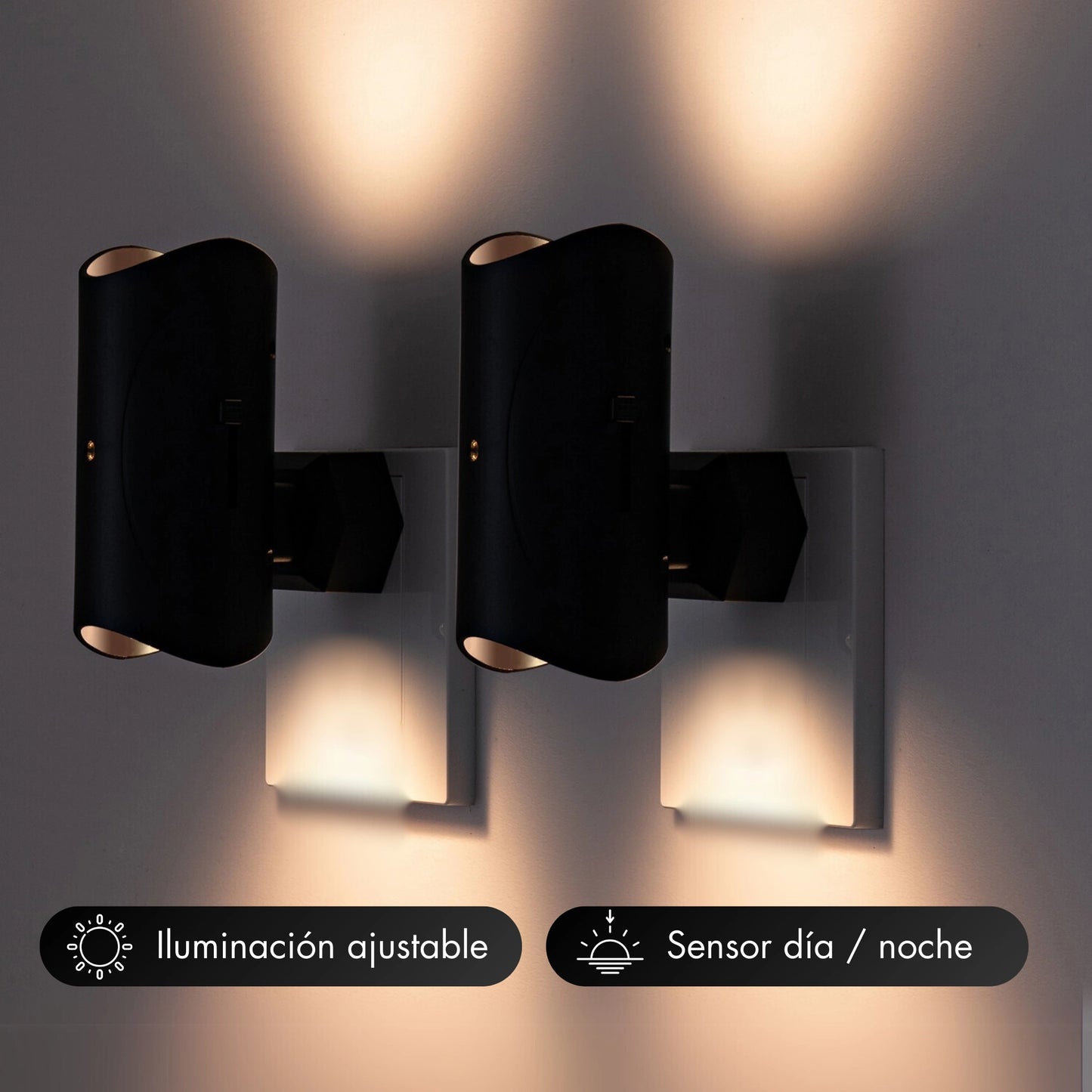 Luces Nocturnas Ajustables - luz cálida