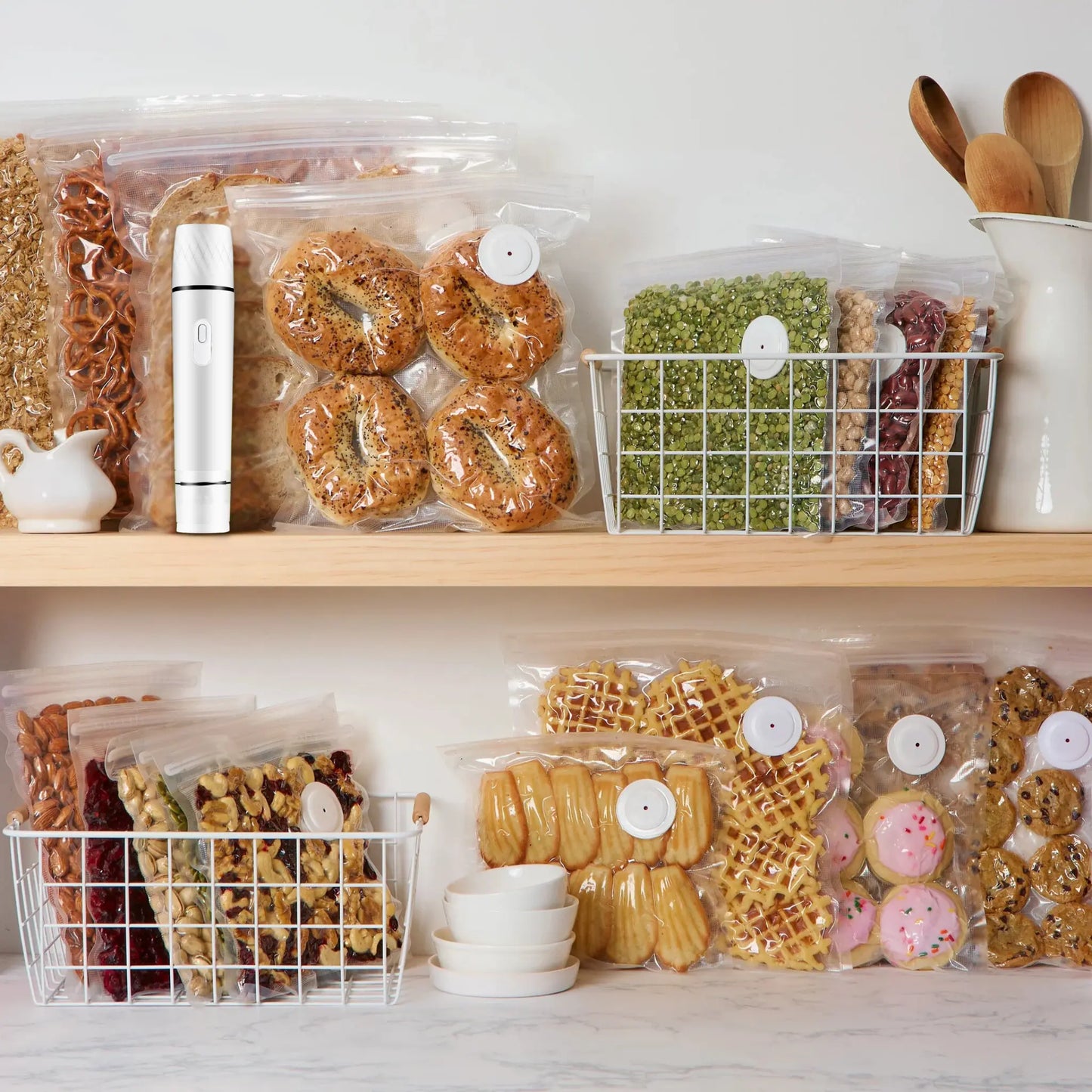 Sellador de alimentos al vacío - Fresher™