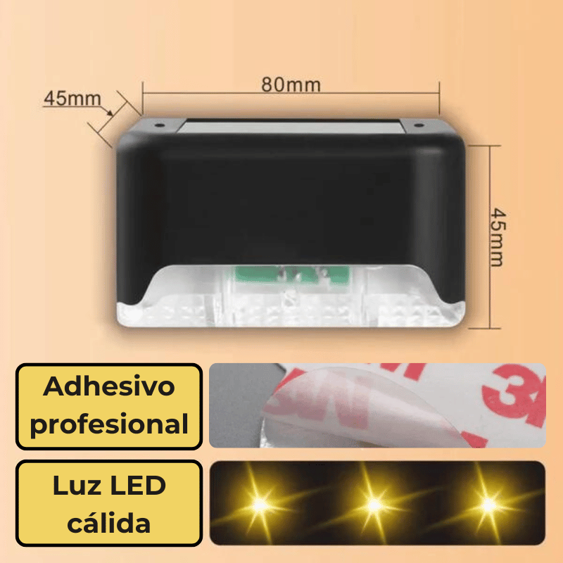 Pack Mini Luces Solares LED - luz cálida