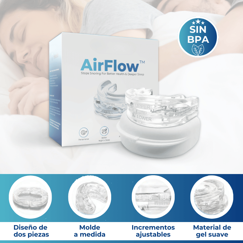 AirFlow™ - ¡No vuelvas a roncar!