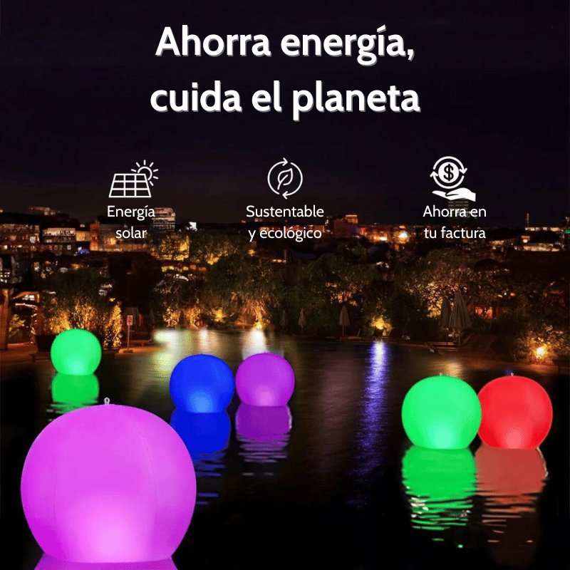 1 luz solar de piscina extra