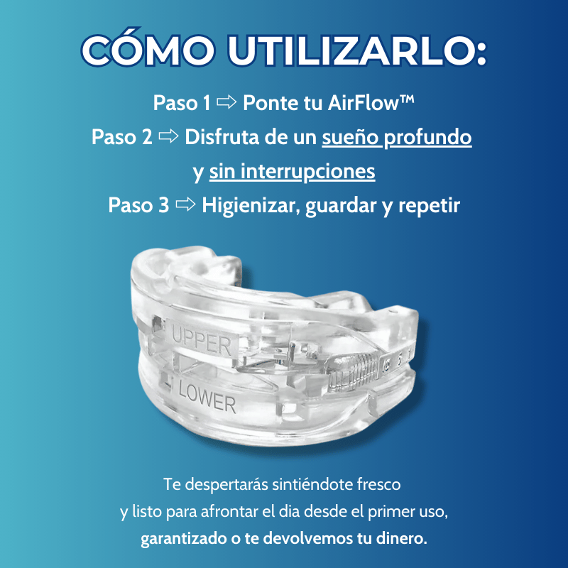 AirFlow™ - ¡No vuelvas a roncar!