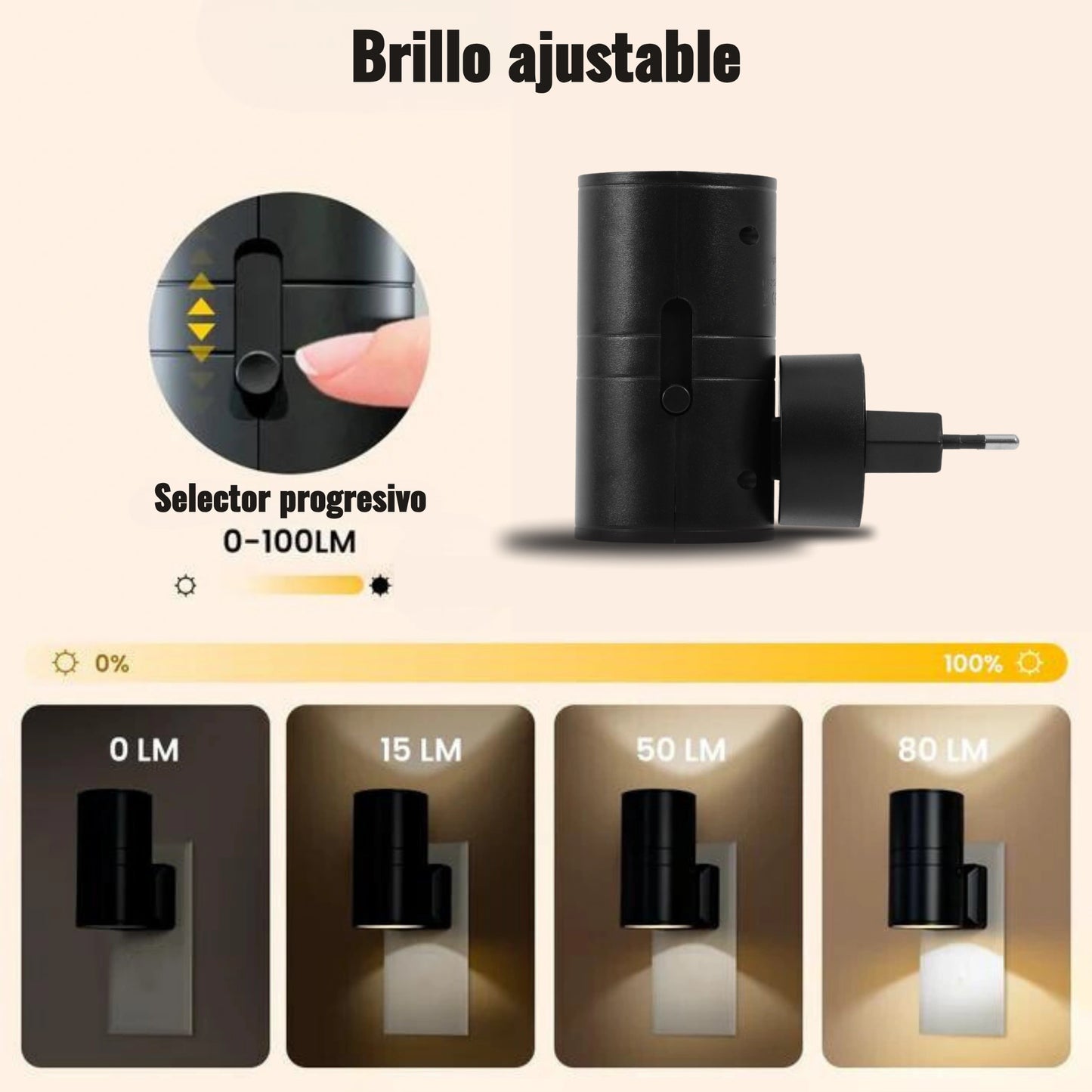 Luces Nocturnas Ajustables AuraLight