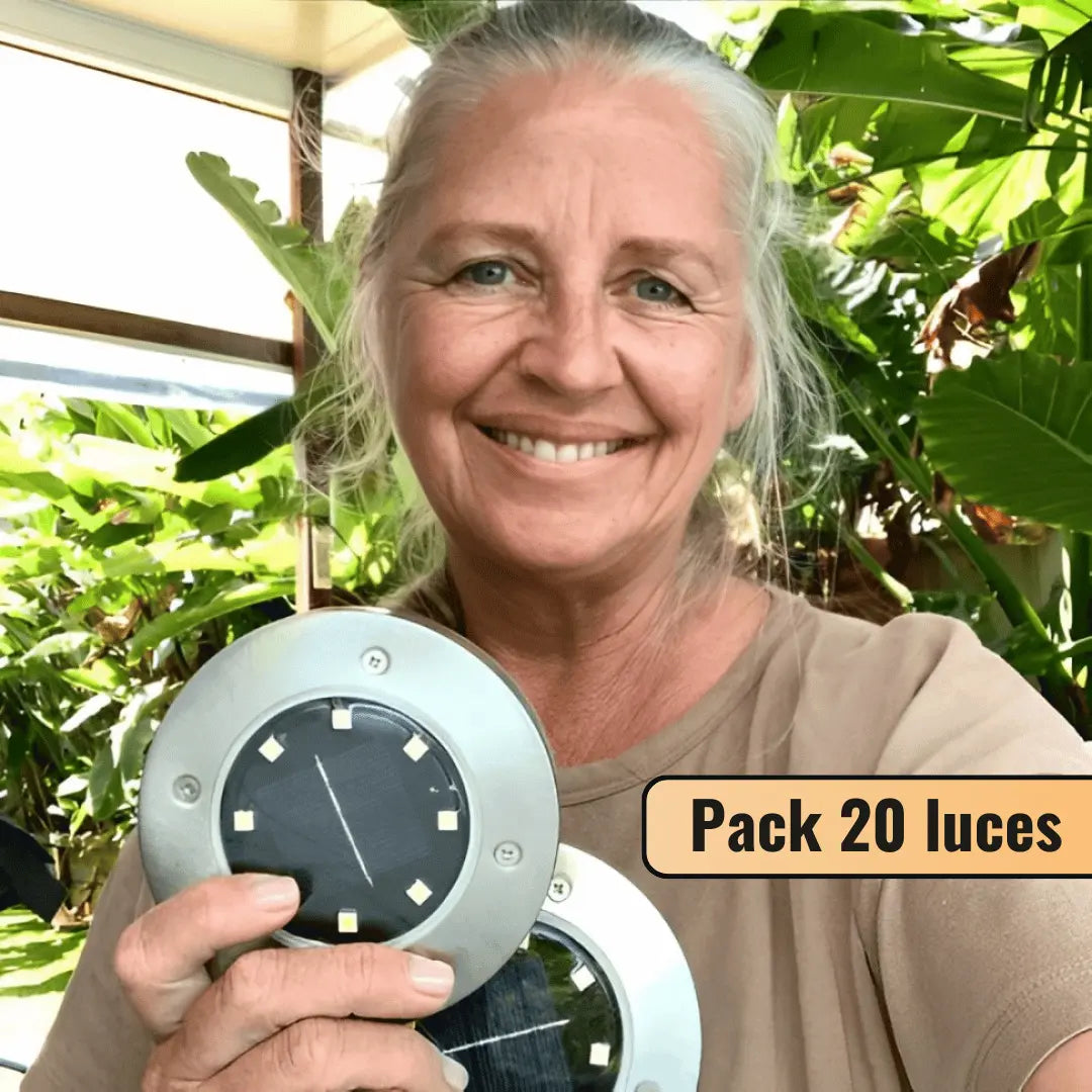 Pack Luces Solares Automáticas de Jardín
