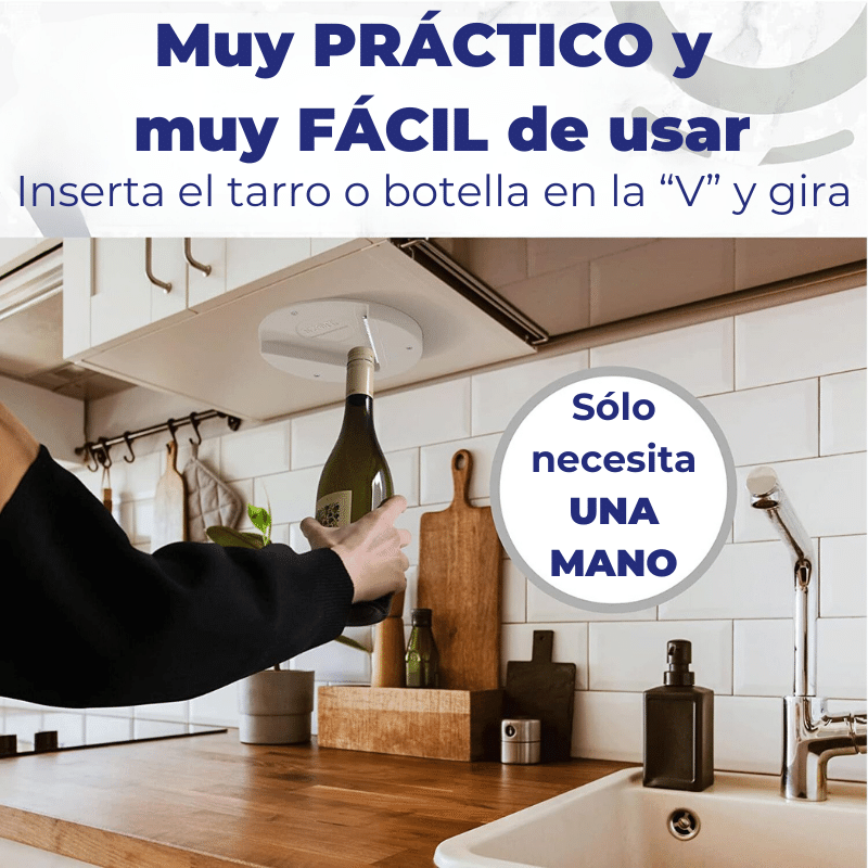 Abridor tarros agarre fácil