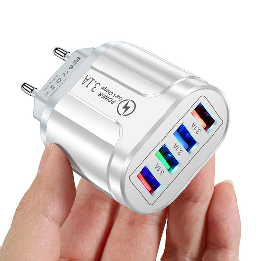Cargador rápido USB 4 puertos