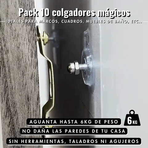 Colgadores mágicos Moonlight