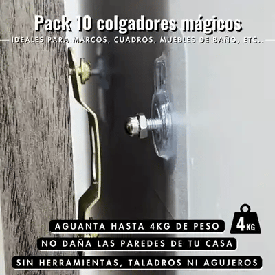 Colgadores mágicos Moonlight