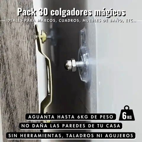 Colgadores mágicos Moonlight