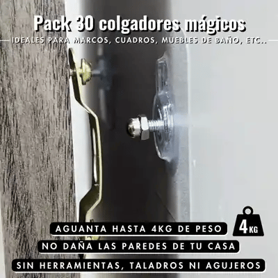 Colgadores mágicos Moonlight