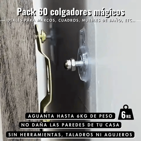 Colgadores mágicos Moonlight