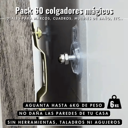 Colgadores mágicos Moonlight
