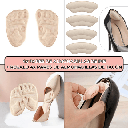 Kit almohadillas pie y talón – 4 pares de REGALO