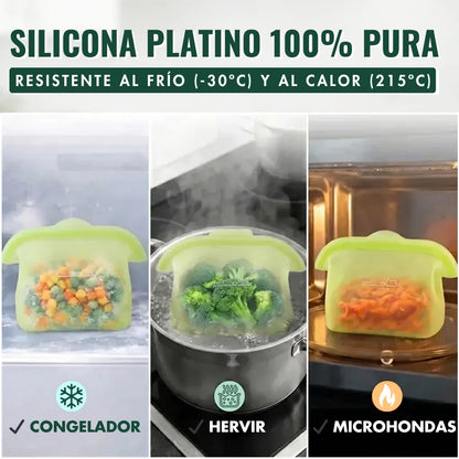 Ecobolsa™ 1L - reutilizable y hermética