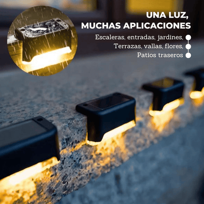 Pack Mini Luces Solares LED - luz cálida