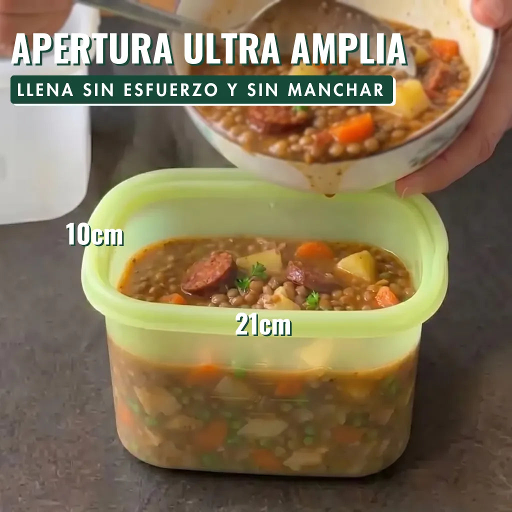 Ecobolsa™ 1L - reutilizable y hermética