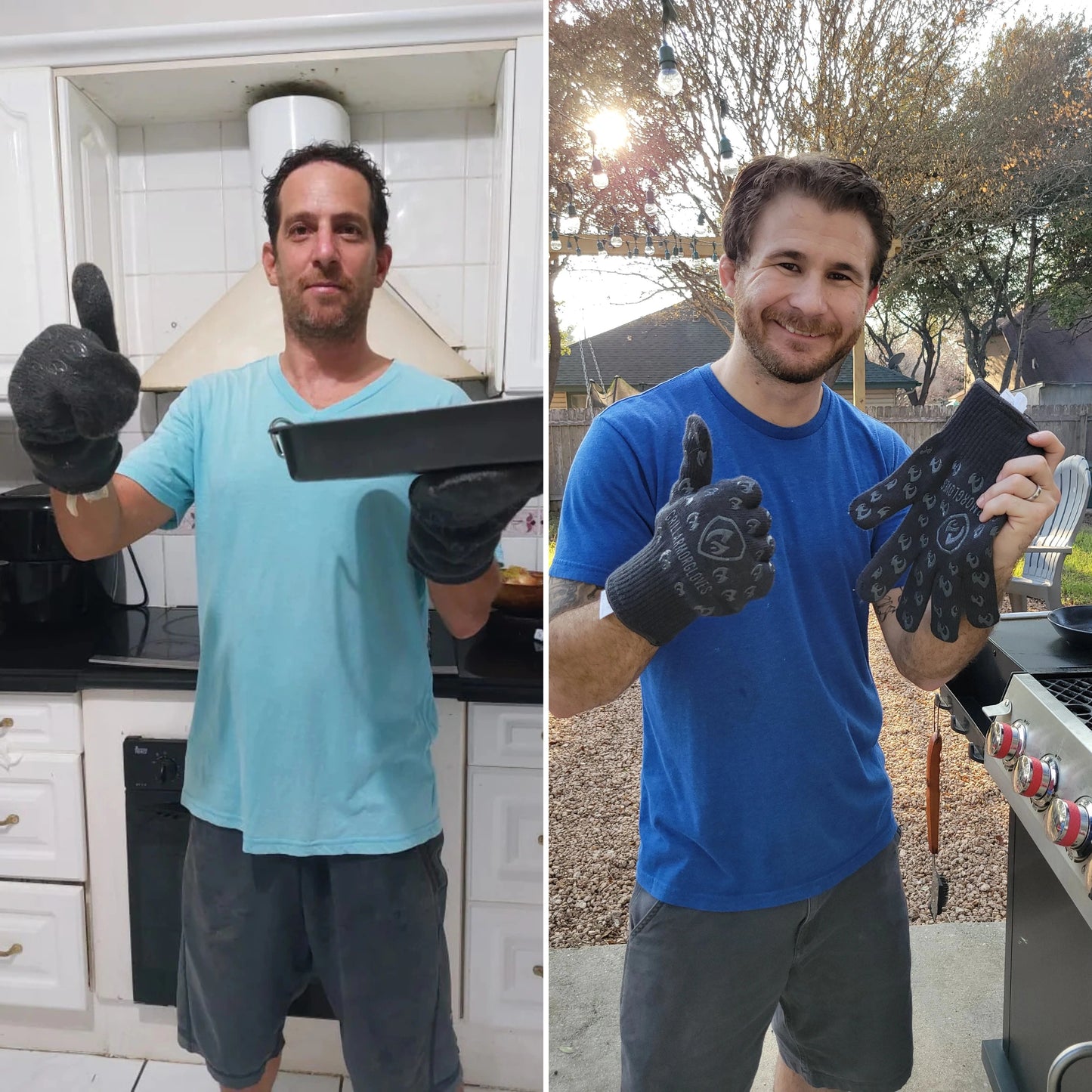 Guantes térmicos de cocina