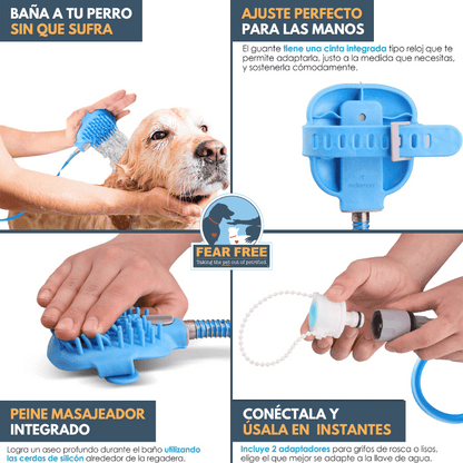 Guante Baño Fácil para Perros - AquaPaw™