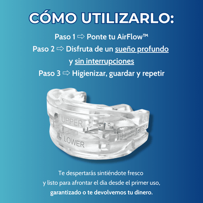 AirFlow™ - ¡No vuelvas a roncar!