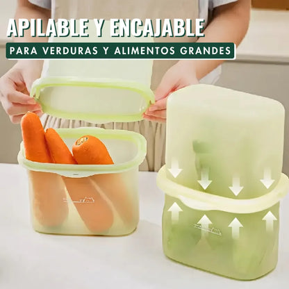 Ecobolsa™ 1L - reutilizable y hermética