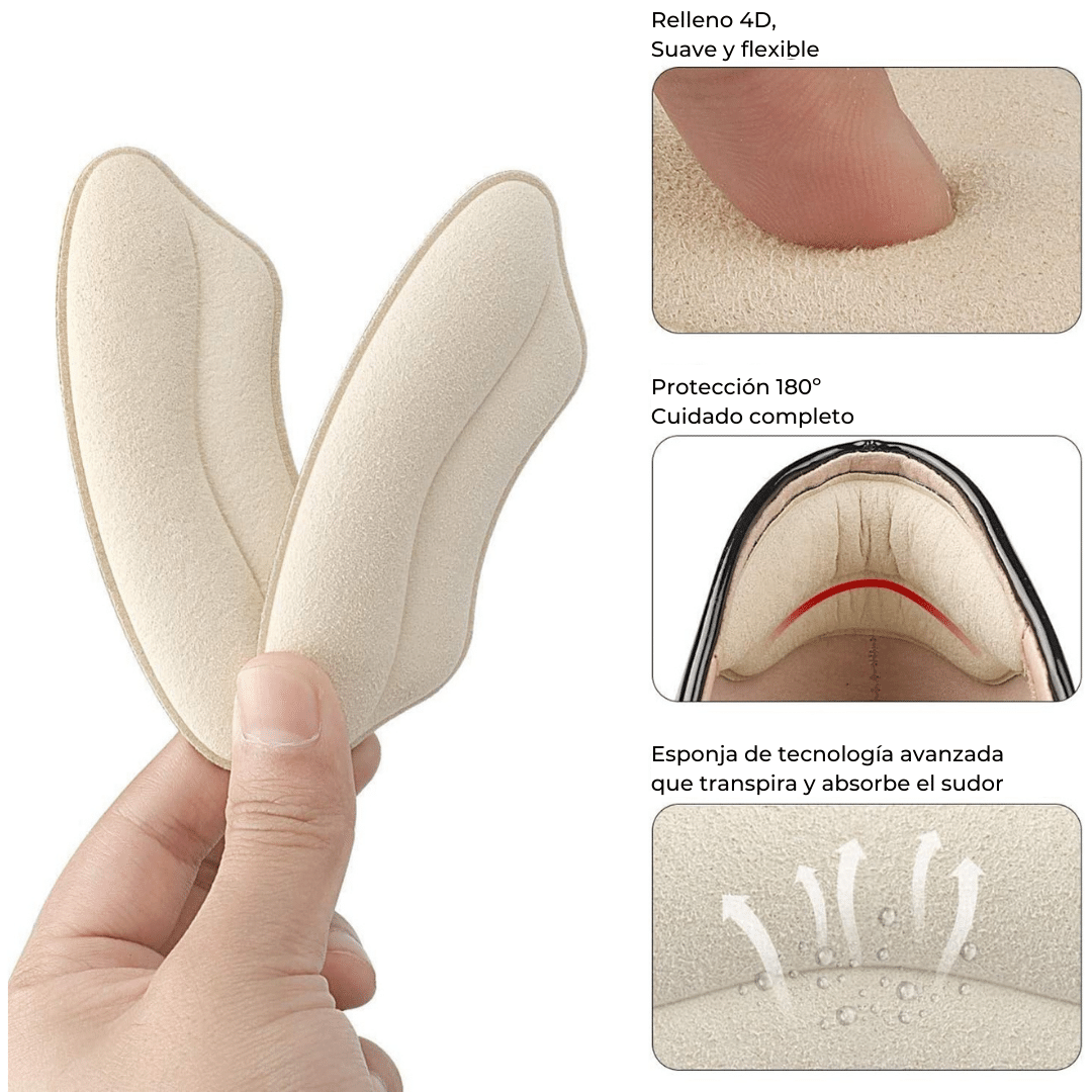 Kit almohadillas pie y talón – 4 pares de REGALO