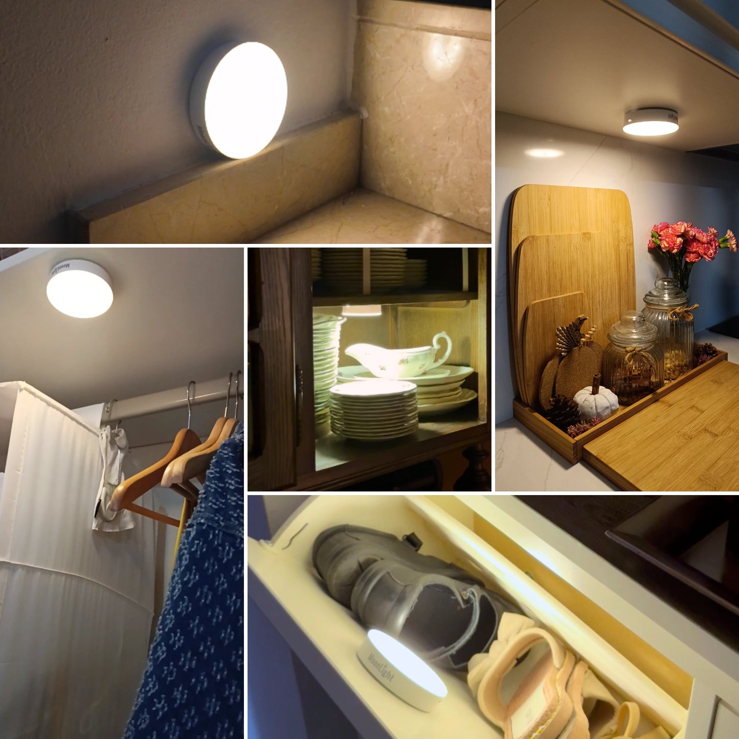 Foco LED recargable con sensor de movimiento