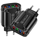 Cargador de 4 puertos