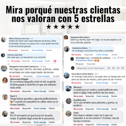 Organizador para bolsos