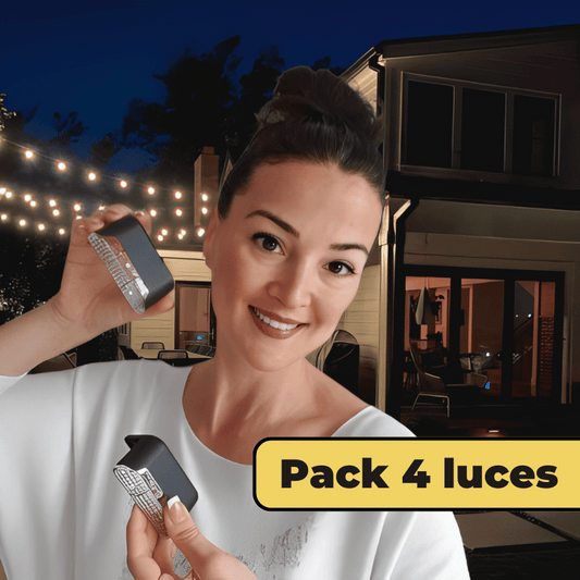 Pack Mini Luces Solares LED - luz cálida