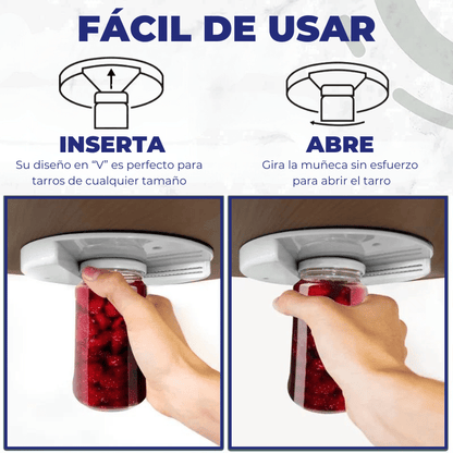 Abridor tarros agarre fácil